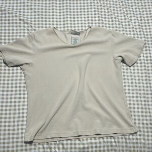 Northern Reflections Kids Cream Short Sleeve Tee